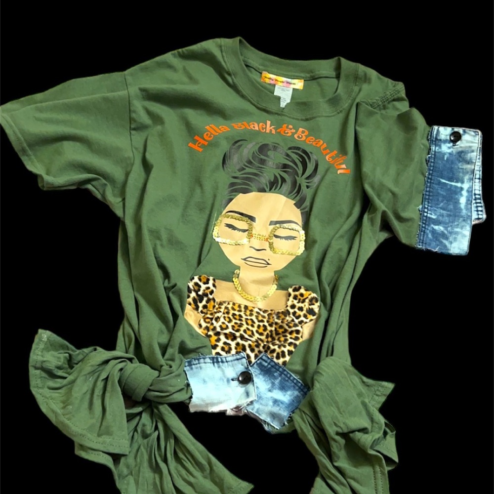 PpP ladies custom made tee shirt